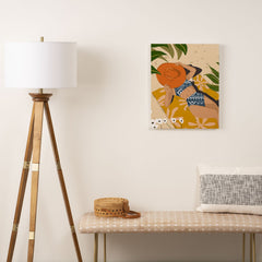 83 Oranges Bring Your Own Sunshine Art Canvas
