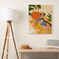 83 Oranges Bring Your Own Sunshine Art Canvas
