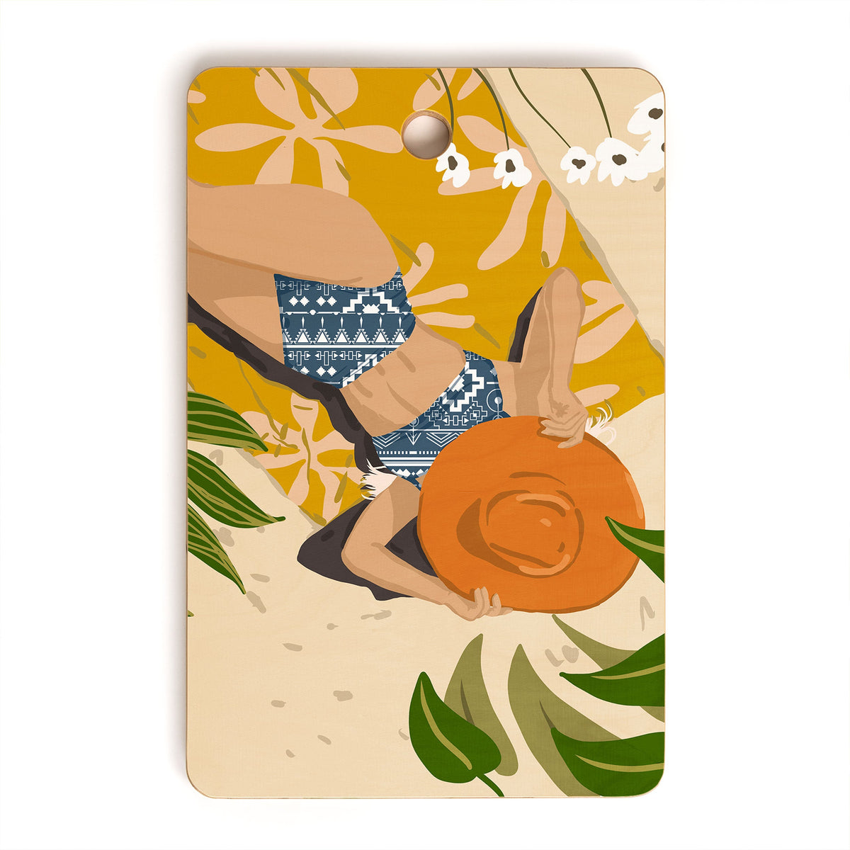 83 Oranges Bring Your Own Sunshine Cutting Board Rectangle