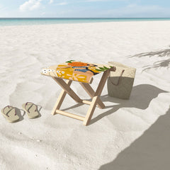 83 Oranges Bring Your Own Sunshine Folding Stool