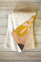 83 Oranges Bring Your Own Sunshine Fleece Throw Blanket