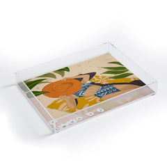 83 Oranges Bring Your Own Sunshine Acrylic Tray