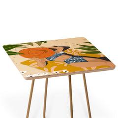 83 Oranges Bring Your Own Sunshine Side Table