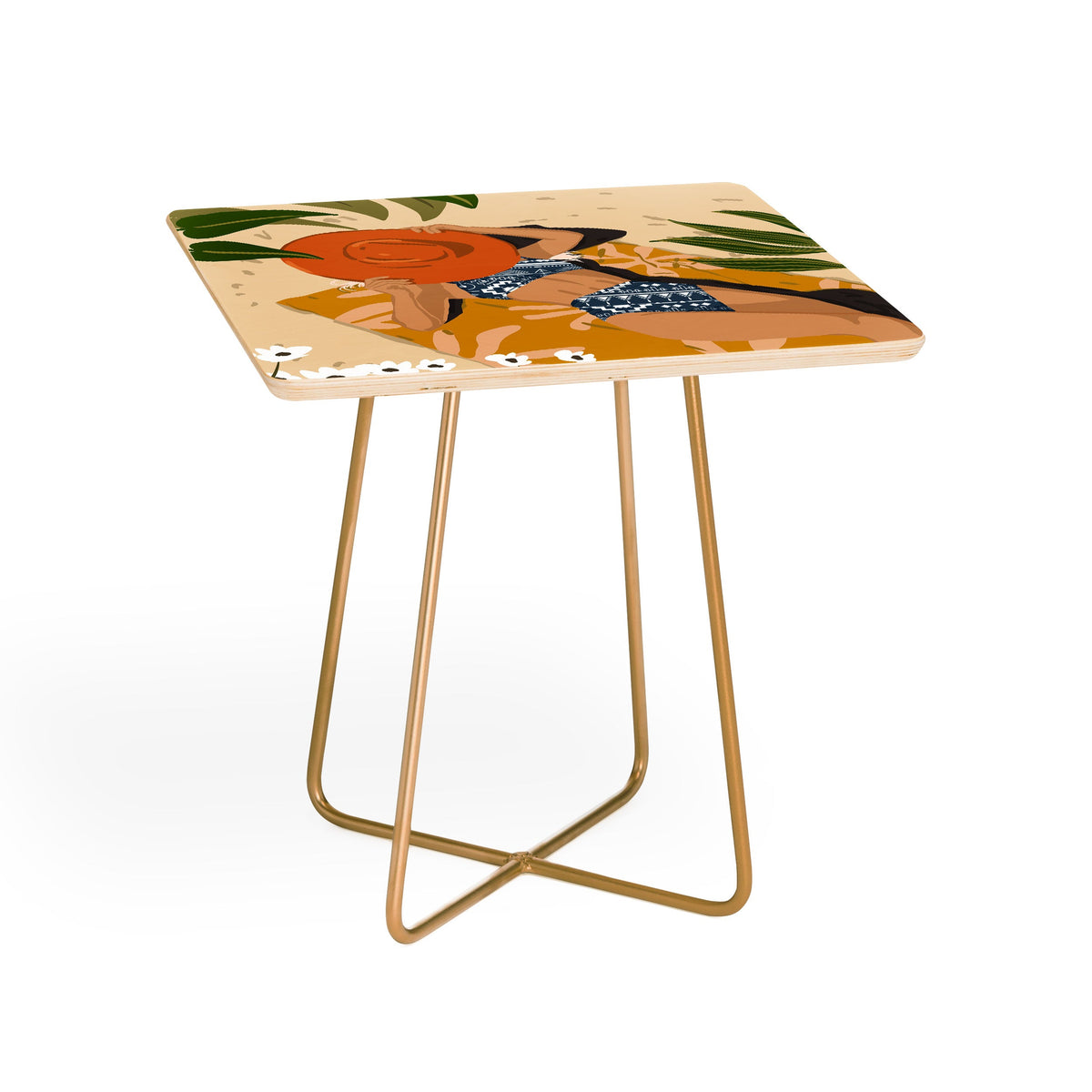 83 Oranges Bring Your Own Sunshine Side Table