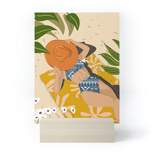 83 Oranges Bring Your Own Sunshine Mini Art Print