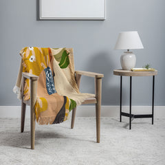 83 Oranges Bring Your Own Sunshine Throw Blanket