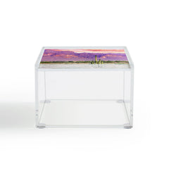83 Oranges Cactus Sunset Acrylic Box