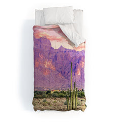 83 Oranges Cactus Sunset Comforter