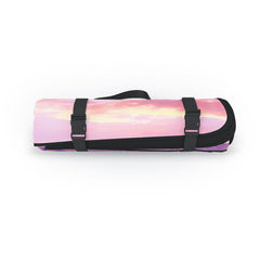 83 Oranges Cactus Sunset Picnic Blanket