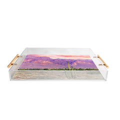 83 Oranges Cactus Sunset Acrylic Tray