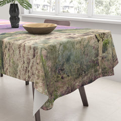 83 Oranges Cactus Sunset Tablecloth