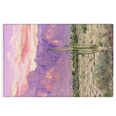 83 Oranges Cactus Sunset Outdoor Rug