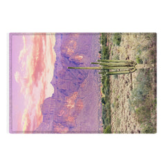 83 Oranges Cactus Sunset Outdoor Rug