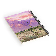 83 Oranges Cactus Sunset Spiral Notebook