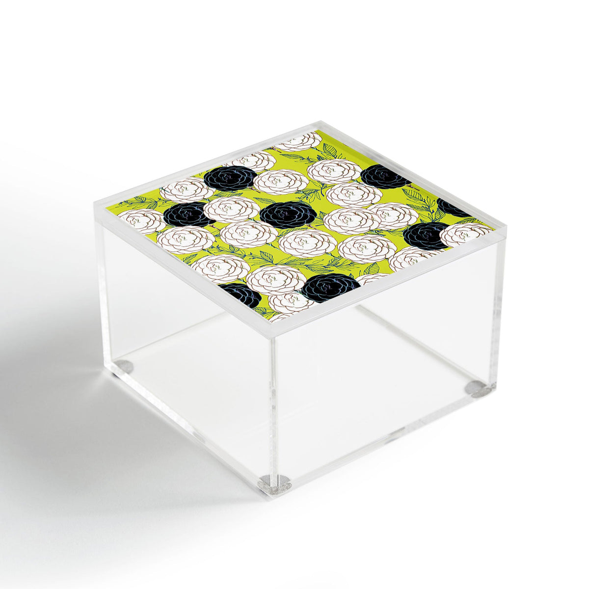 83 Oranges Carnations Acrylic Box