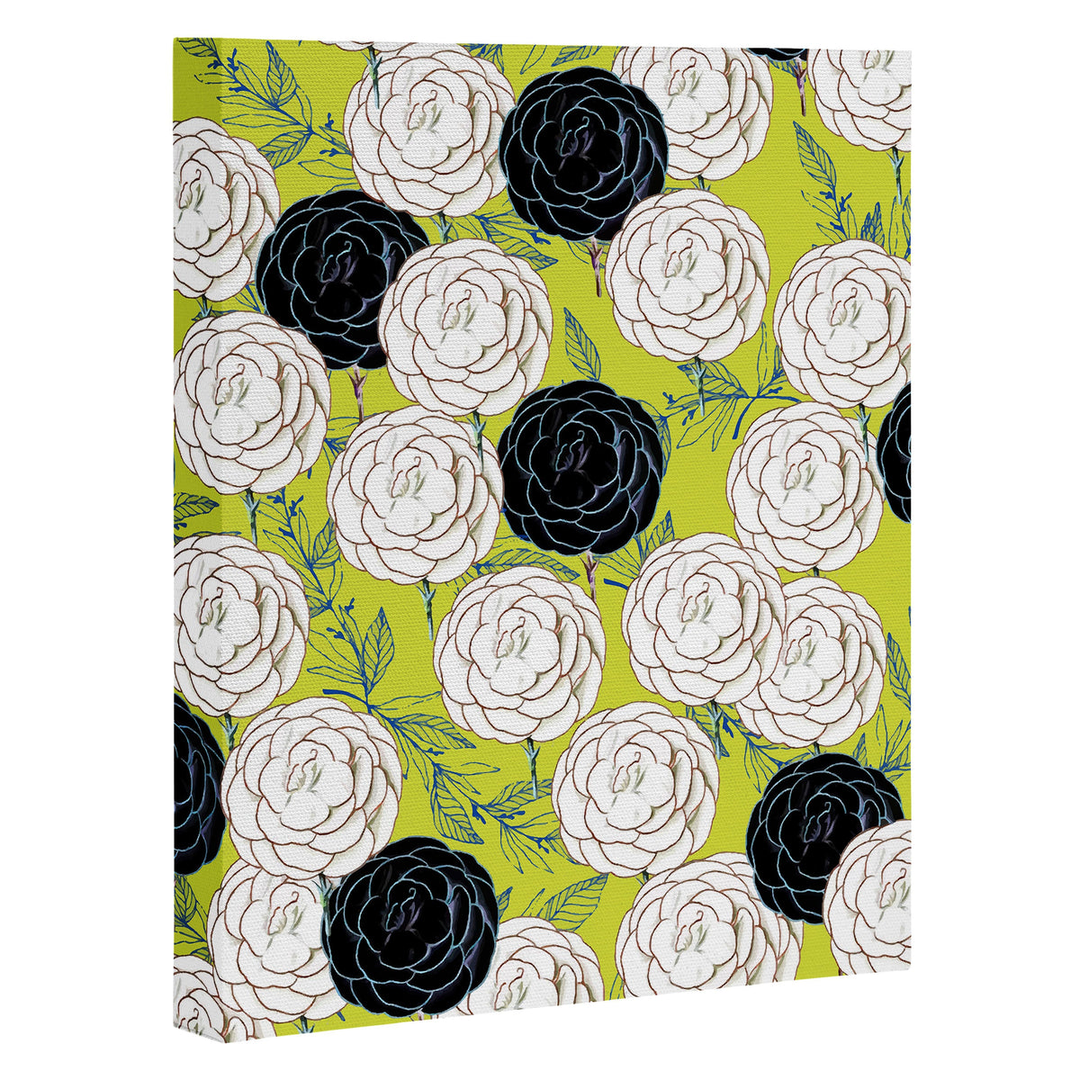 83 Oranges Carnations Art Canvas