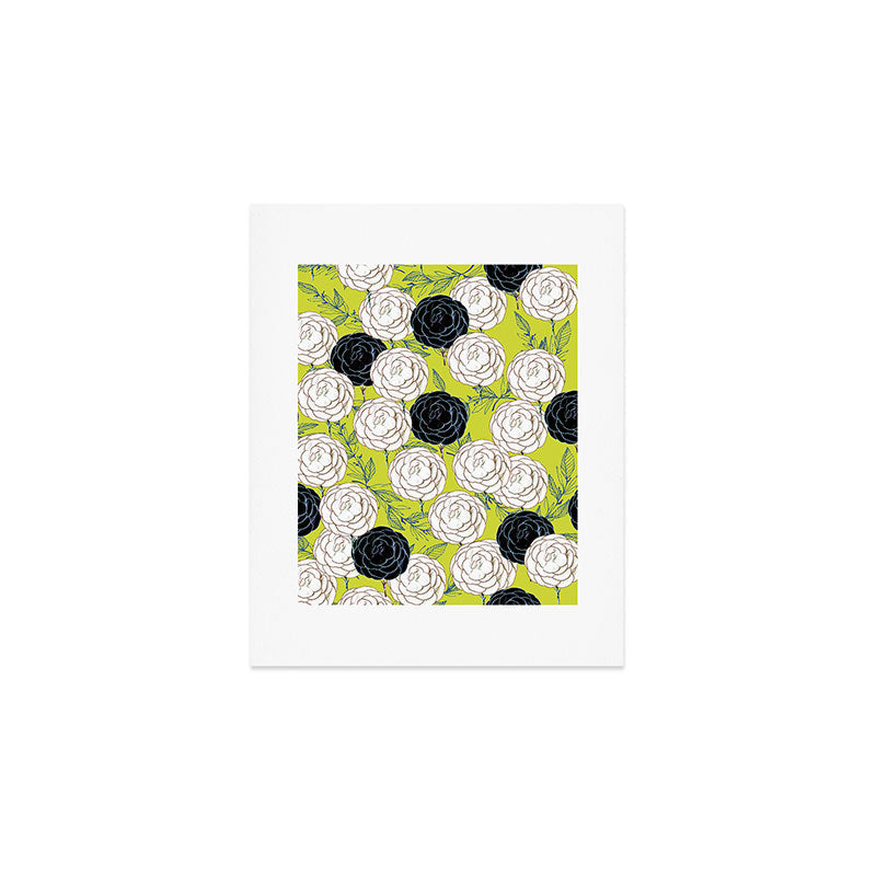 83 Oranges Carnations Art Print