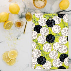 83 Oranges Carnations Cutting Board Rectangle