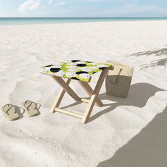 83 Oranges Carnations Folding Stool