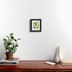 83 Oranges Carnations Framed Art Print