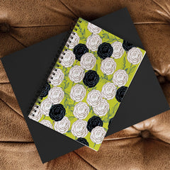 83 Oranges Carnations Spiral Notebook