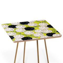 83 Oranges Carnations Side Table
