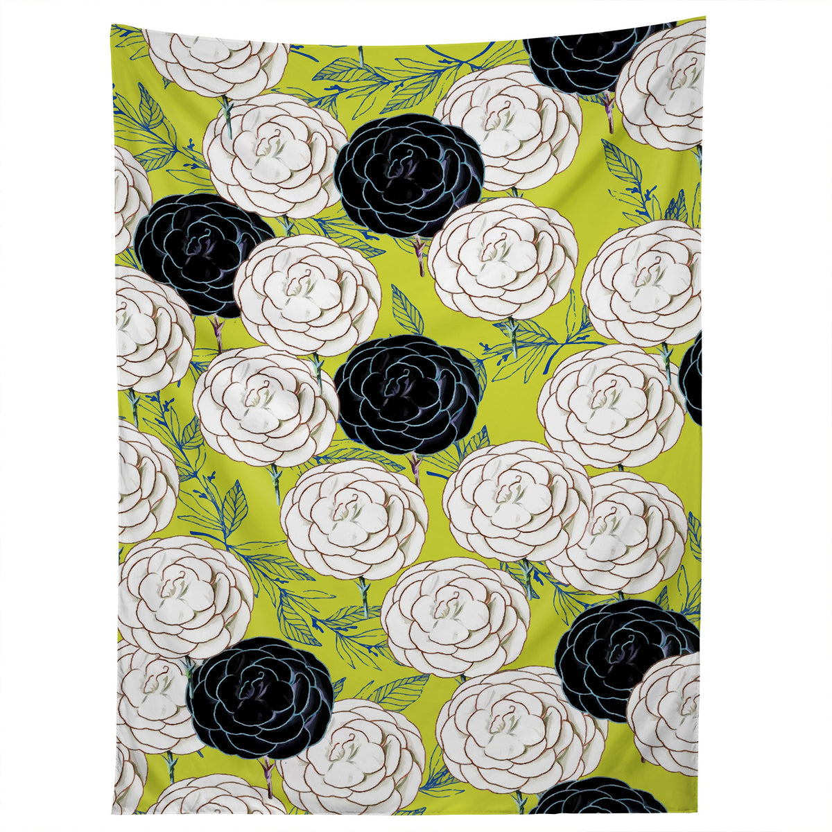 83 Oranges Carnations Tapestry