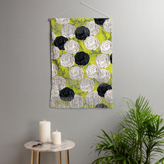 83 Oranges Carnations Wall Hanging Portrait