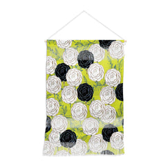 83 Oranges Carnations Wall Hanging Portrait