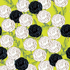 83 Oranges Carnations Shower Curtain