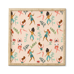 83 Oranges Central Park Zumba Framed Wall Art