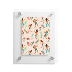 83 Oranges Central Park Zumba Floating Acrylic Print