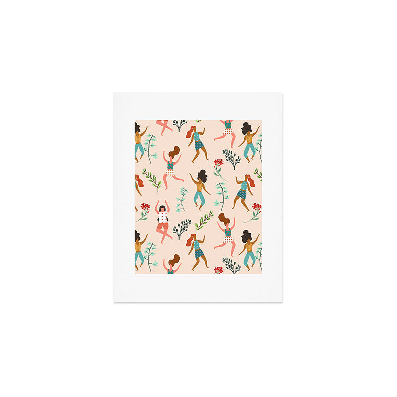 83 Oranges Central Park Zumba Art Print