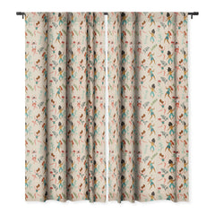 83 Oranges Central Park Zumba Blackout Window Curtain