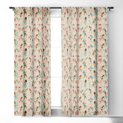 83 Oranges Central Park Zumba Blackout Window Curtain