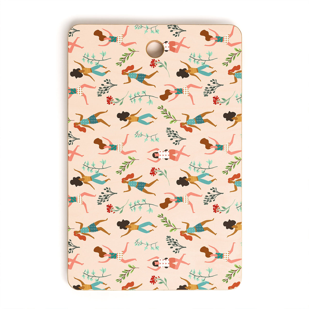 83 Oranges Central Park Zumba Cutting Board Rectangle