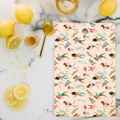 83 Oranges Central Park Zumba Cutting Board Rectangle