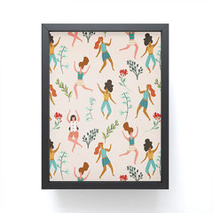 83 Oranges Central Park Zumba Framed Mini Art Print