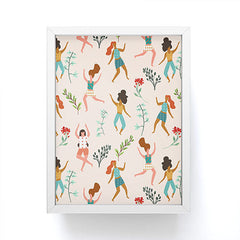 83 Oranges Central Park Zumba Framed Mini Art Print