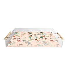 83 Oranges Central Park Zumba Acrylic Tray