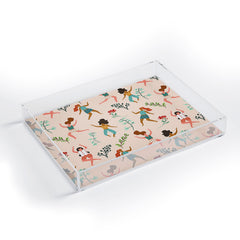 83 Oranges Central Park Zumba Acrylic Tray