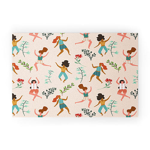 83 Oranges Central Park Zumba Welcome Mat