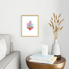83 Oranges Charm Metal Framed Art Print