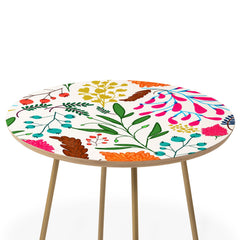 83 Oranges Charm Round Side Table