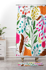 83 Oranges Charm Memory Foam Bath Mat