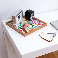 83 Oranges Charm Square Tray