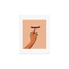 83 Oranges Cheers to Love Art Print