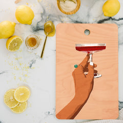 83 Oranges Cheers to Love Cutting Board Rectangle