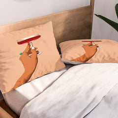 83 Oranges Cheers to Love Pillow Shams
