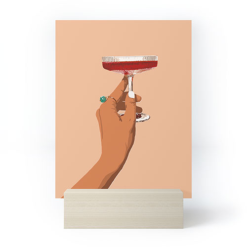 83 Oranges Cheers to Love Mini Art Print